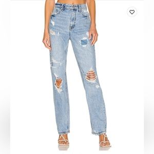 Free People x We The Free CRVY Straight Shooter Jean